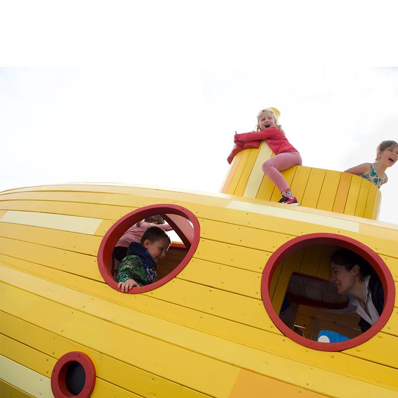 Submarine combined large children's outdoor amusement equipment_letu non-standard amusement