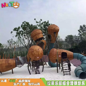 Pine Cone Children's Combination Slide_Letu Non-standard Amusement